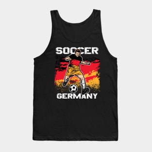 Germany Futbol Soccer Tank Top